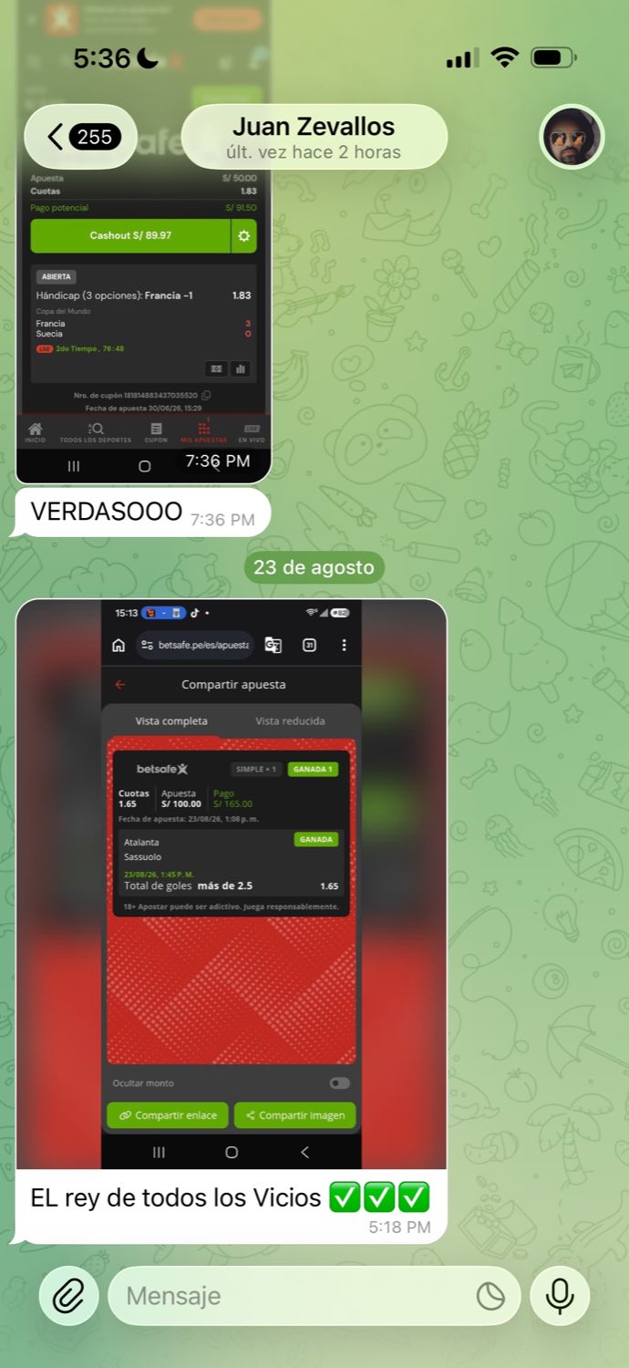 Captura de un miembro de la comunidad